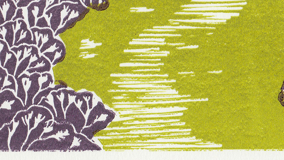 Lino printing problems - slipping and drag