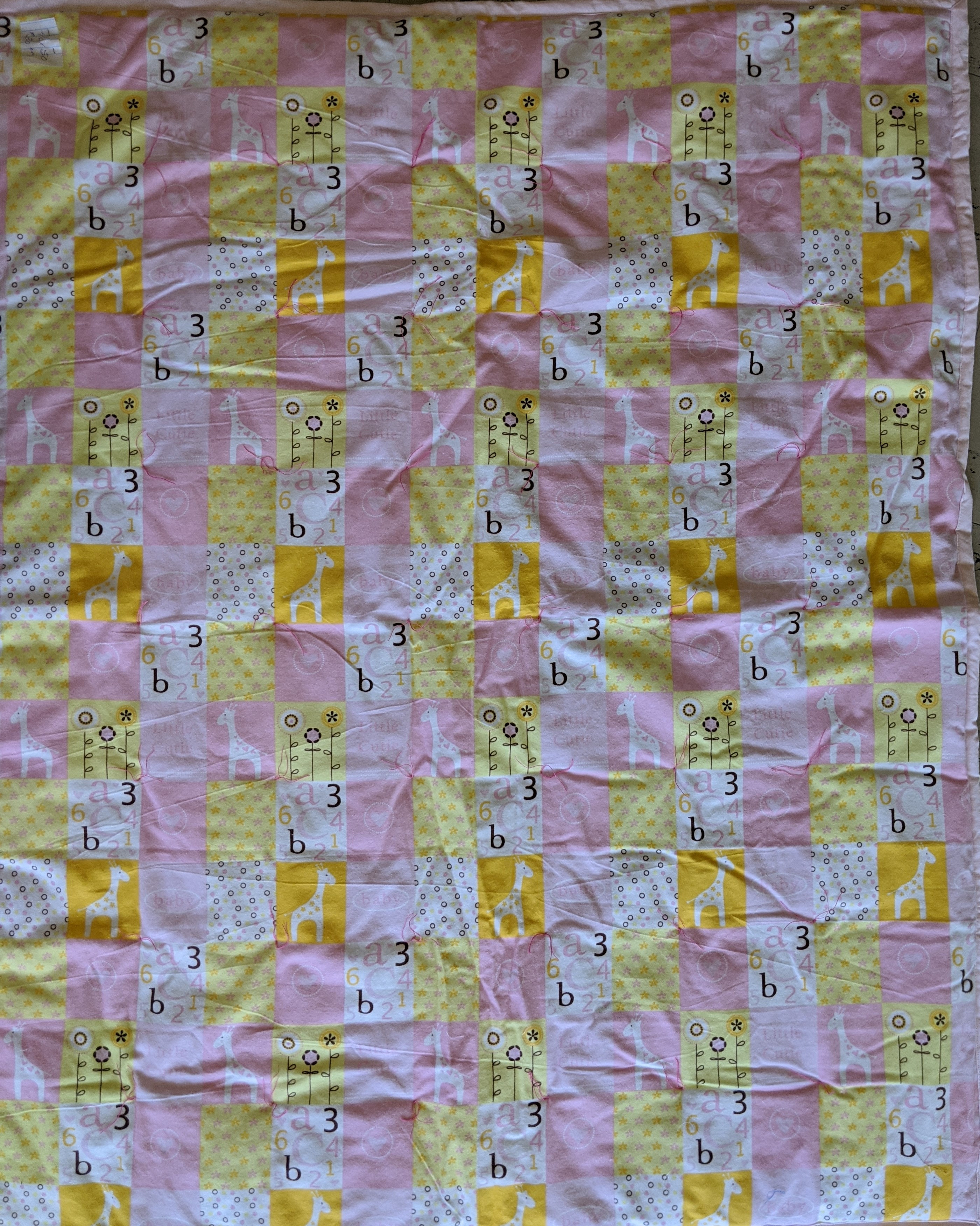 Giraffe Town in Pink
