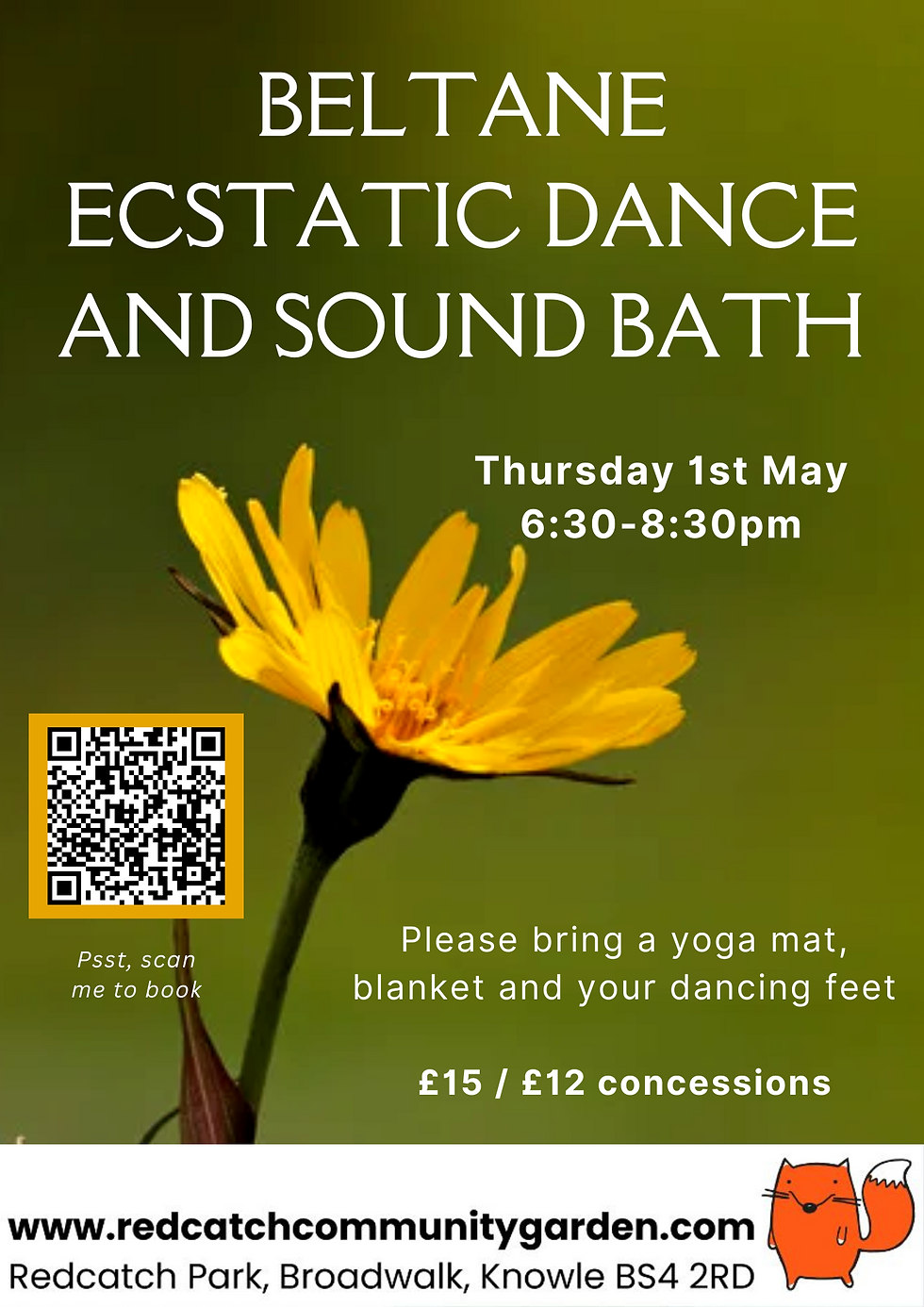 Beltane Ecstatic Dance and Sound Bath