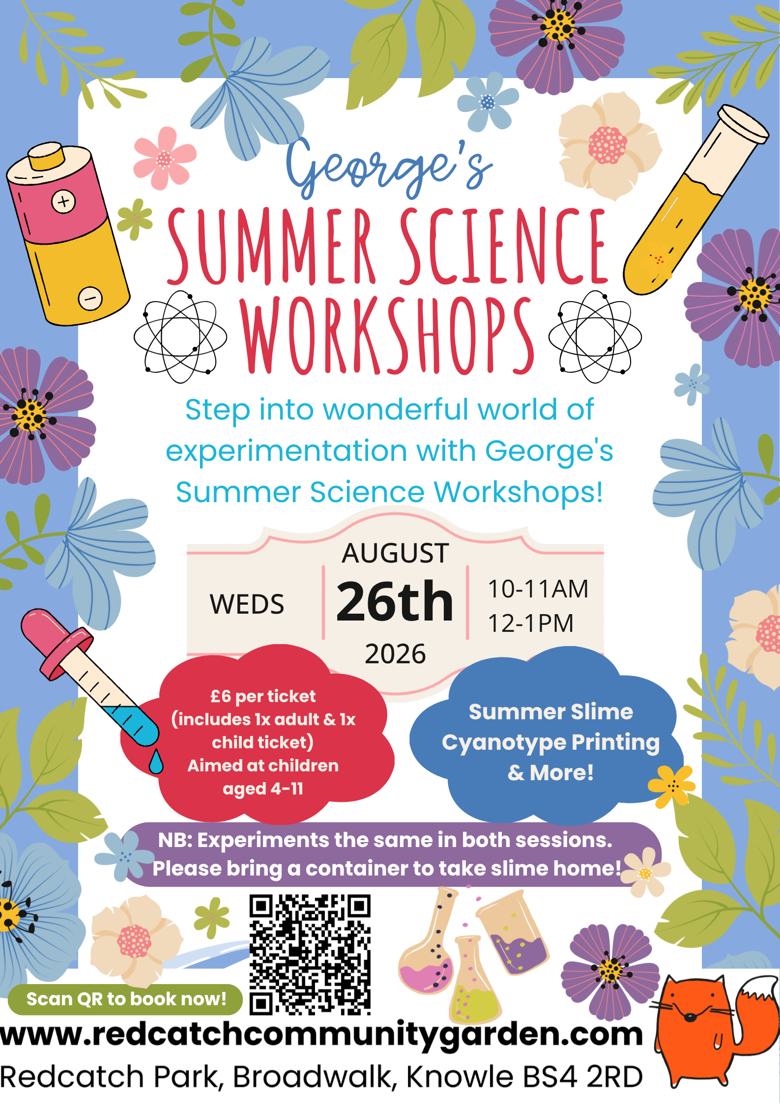 George's Summer Science Workshops!