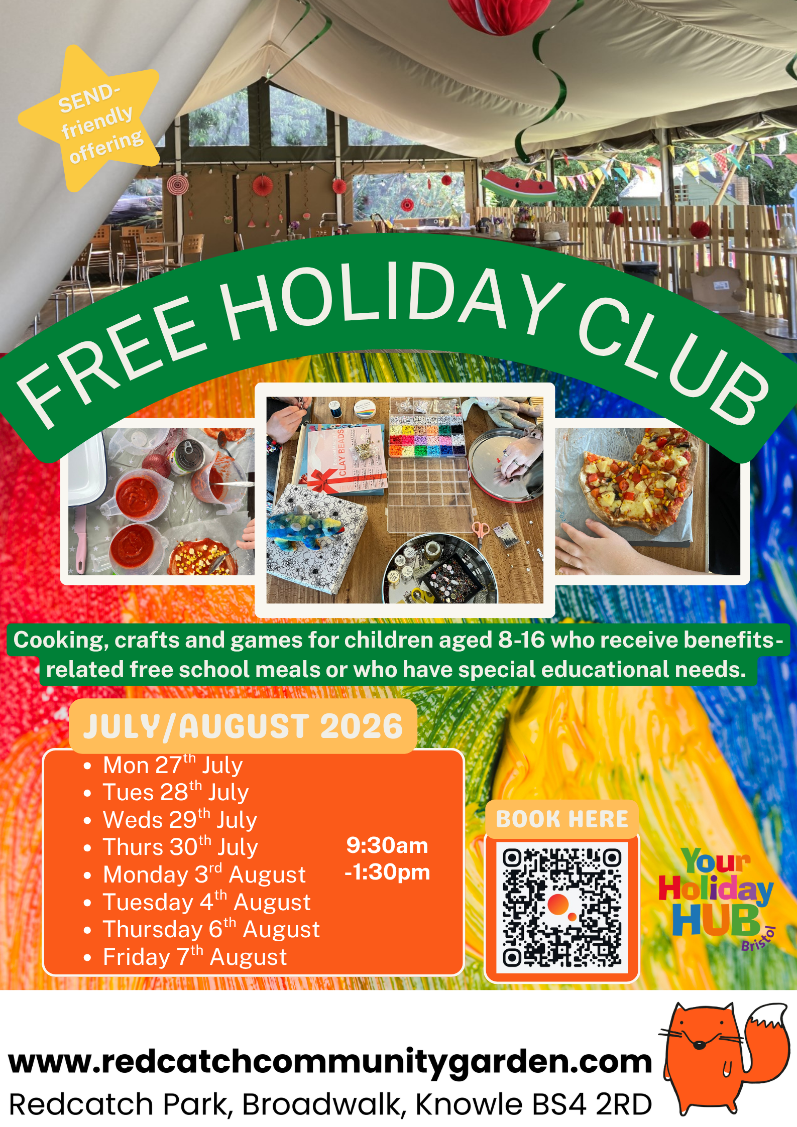 Free Summer Holiday Club