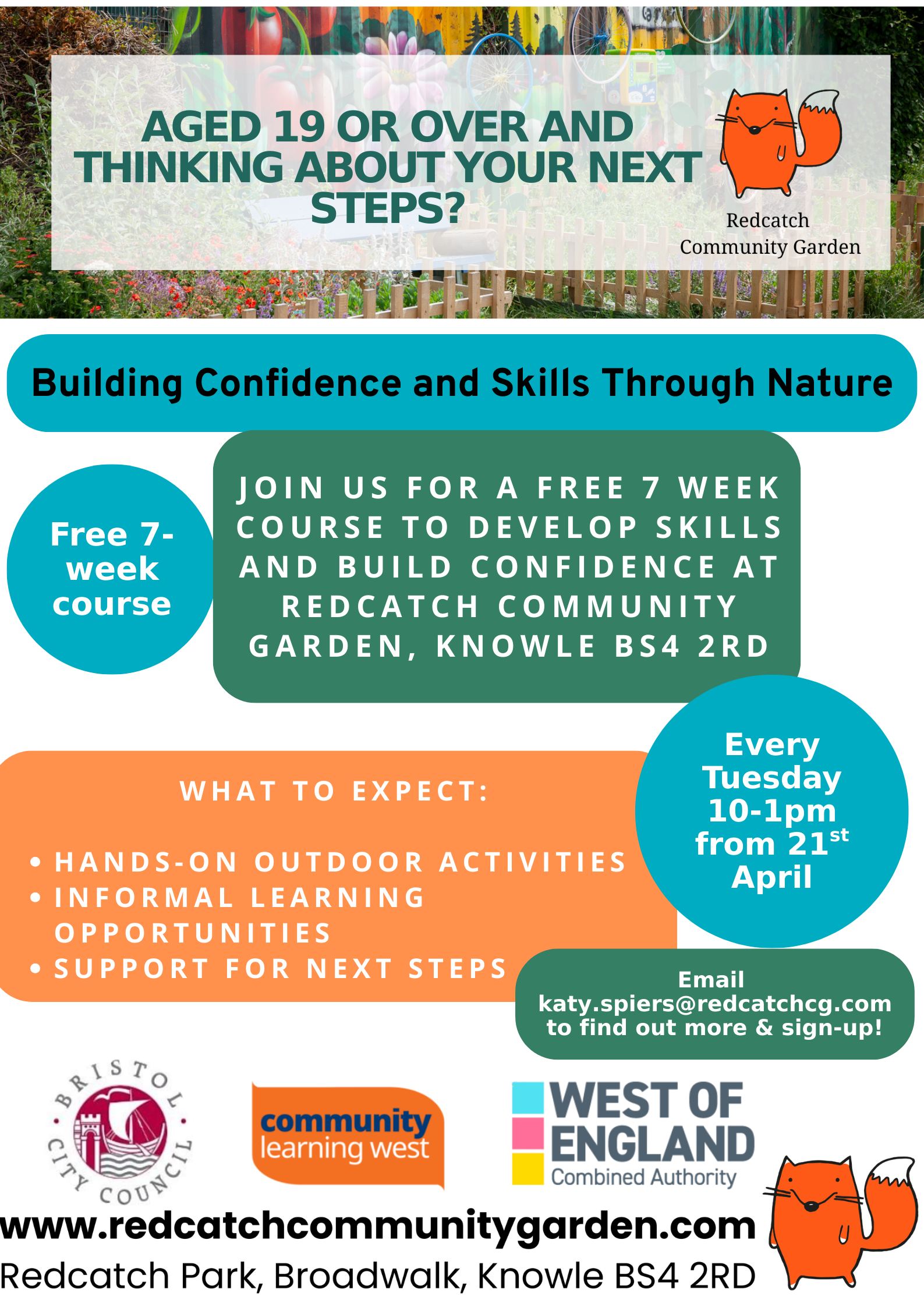 Community Learning: Building Skills and Confidence Through Nature (Course)