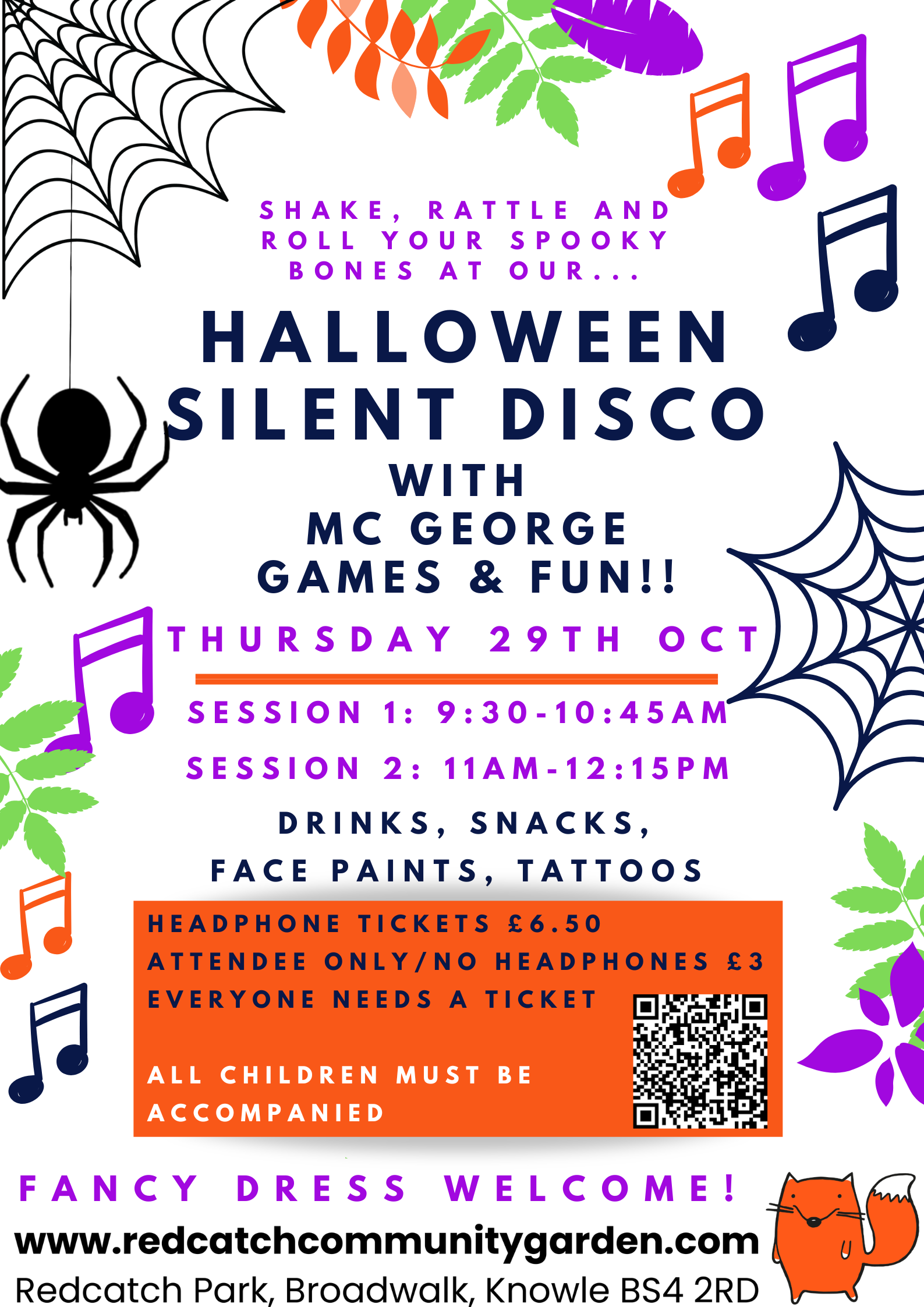 Halloween Silent Disco with MC George