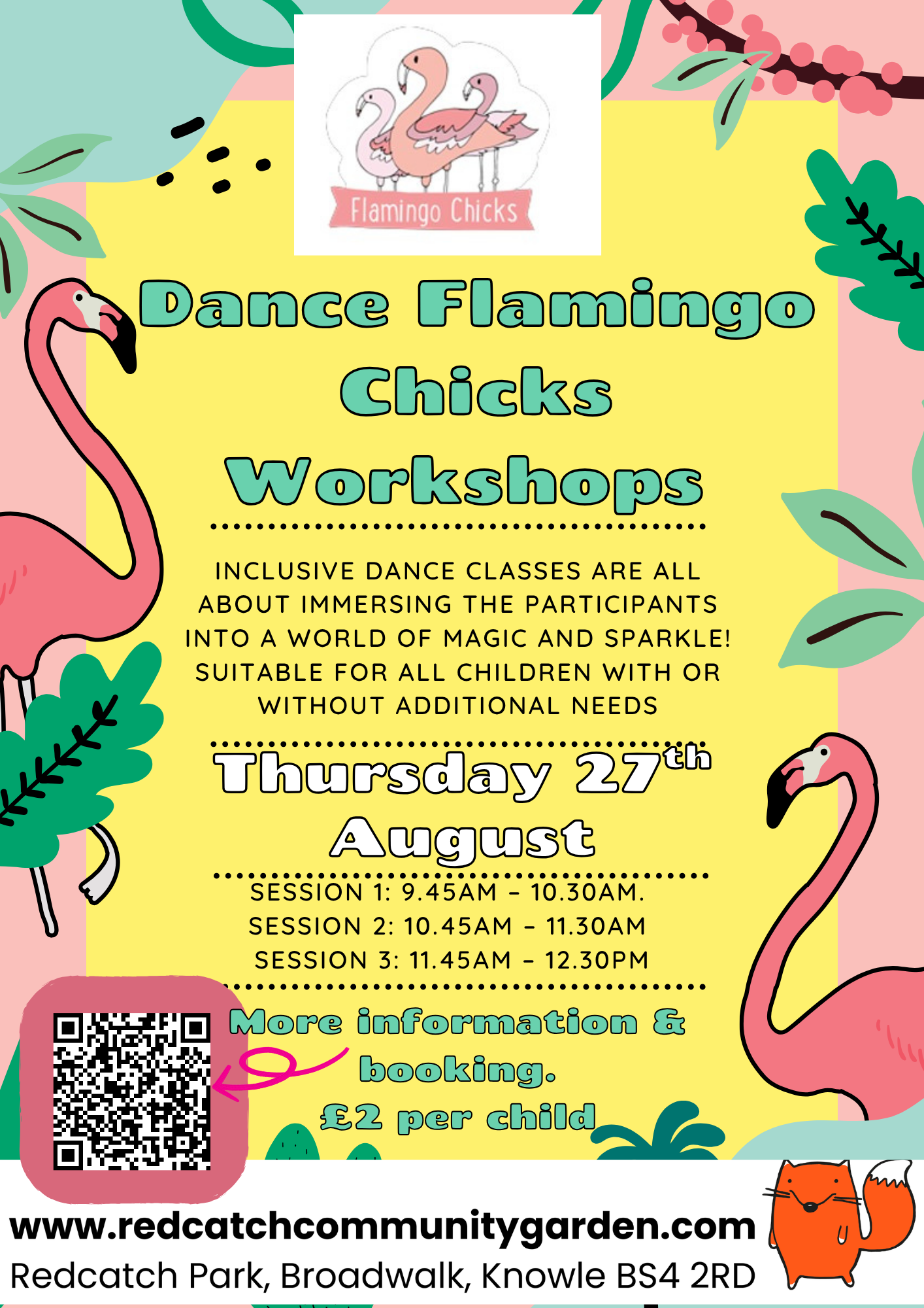 Flamingo Chicks Inclusive Dance Classes!