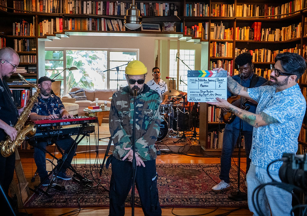POCKiT & Friends at La Biblioteca Sessions (Photo by Andy Valdivia)