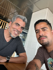 Abraham and Moises
