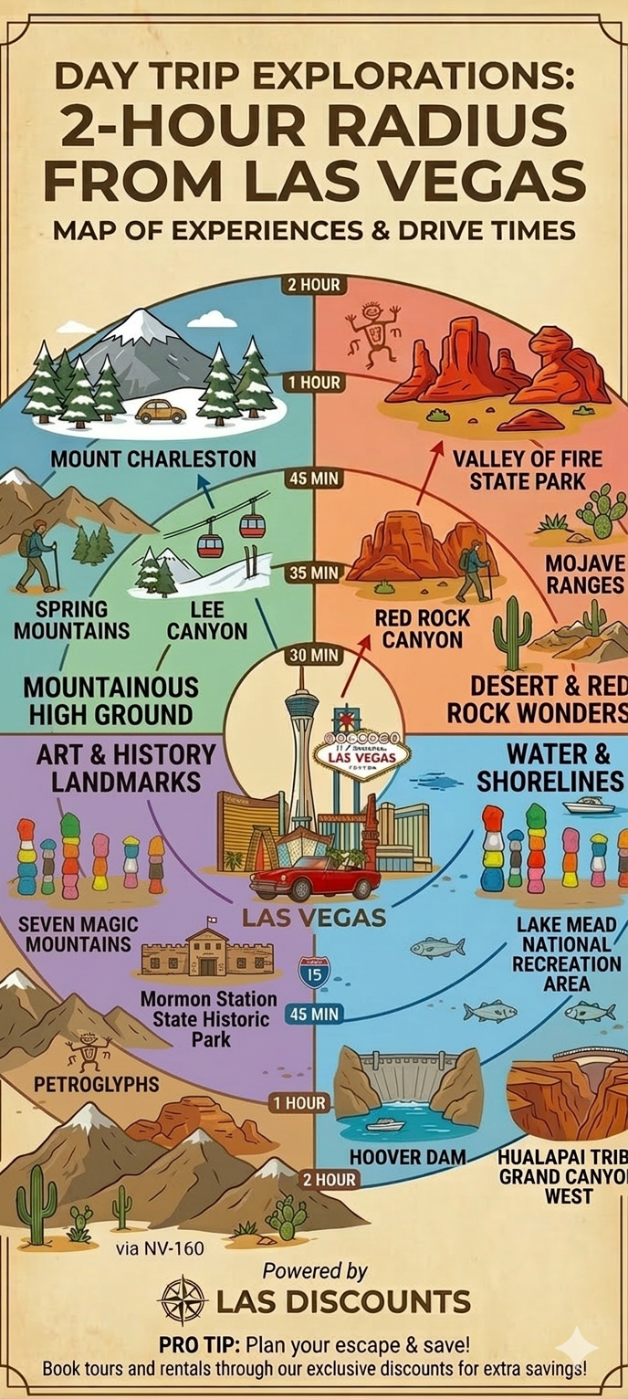 Six Epic Day Trips Within 2 Hours of Las Vegas