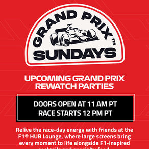 Catch the Action at Grand Prix Sundays: F1 Rewatch Parties at Grand Prix Plaza