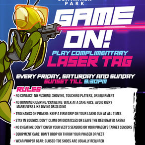 Pew Pew in the Park: Free Laser Tag at Downtown Container Park