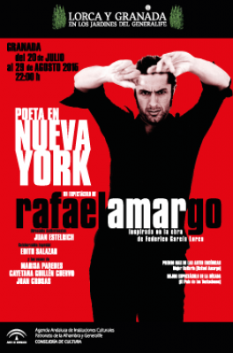 cartel flamenco lorca la alhambra 2016