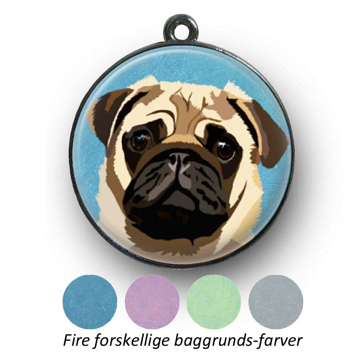 Mops - unikt hundetegn til en Mops