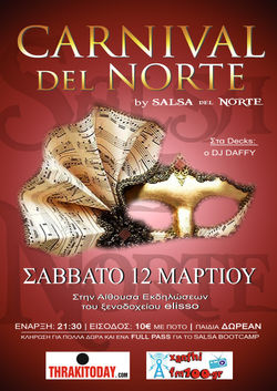 Carnival del Norte - Poster