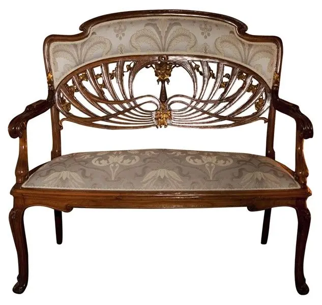 Muebles antiguos estilo Art Nouveau