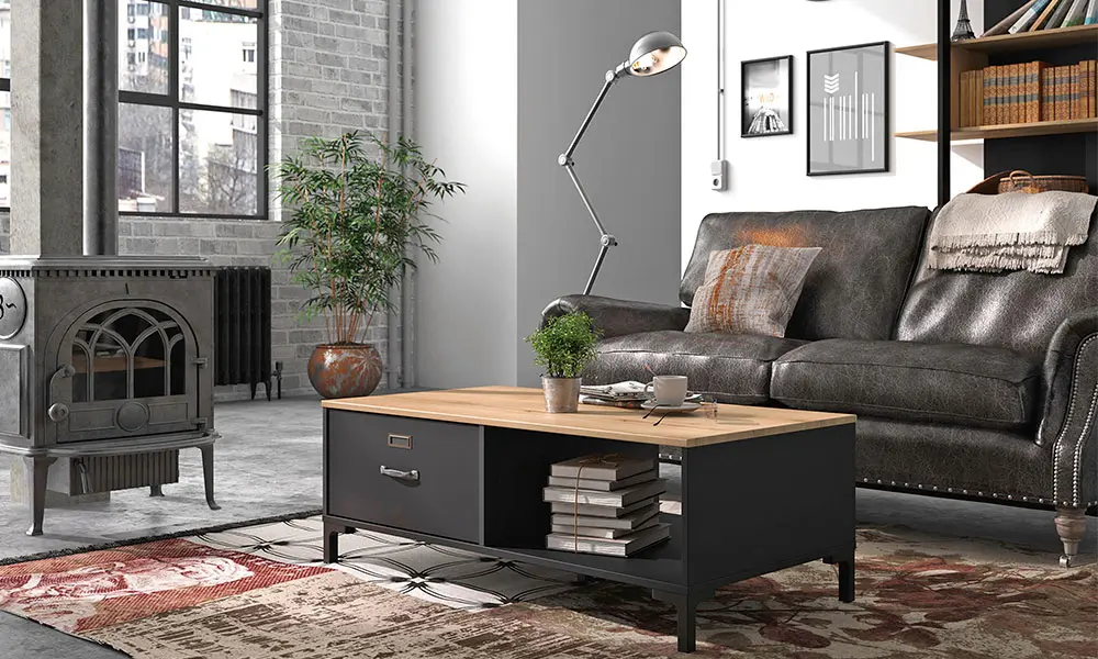 El estilo industrial en el diseño de muebles