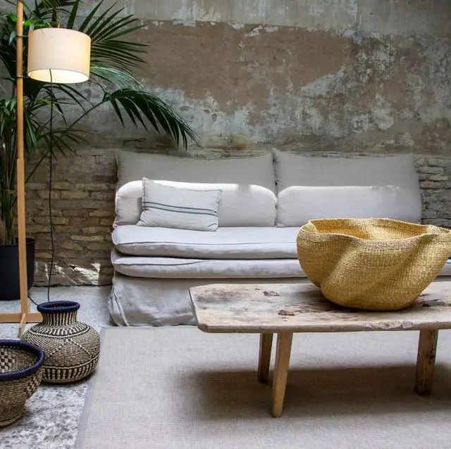 Muebles estilo sostenible