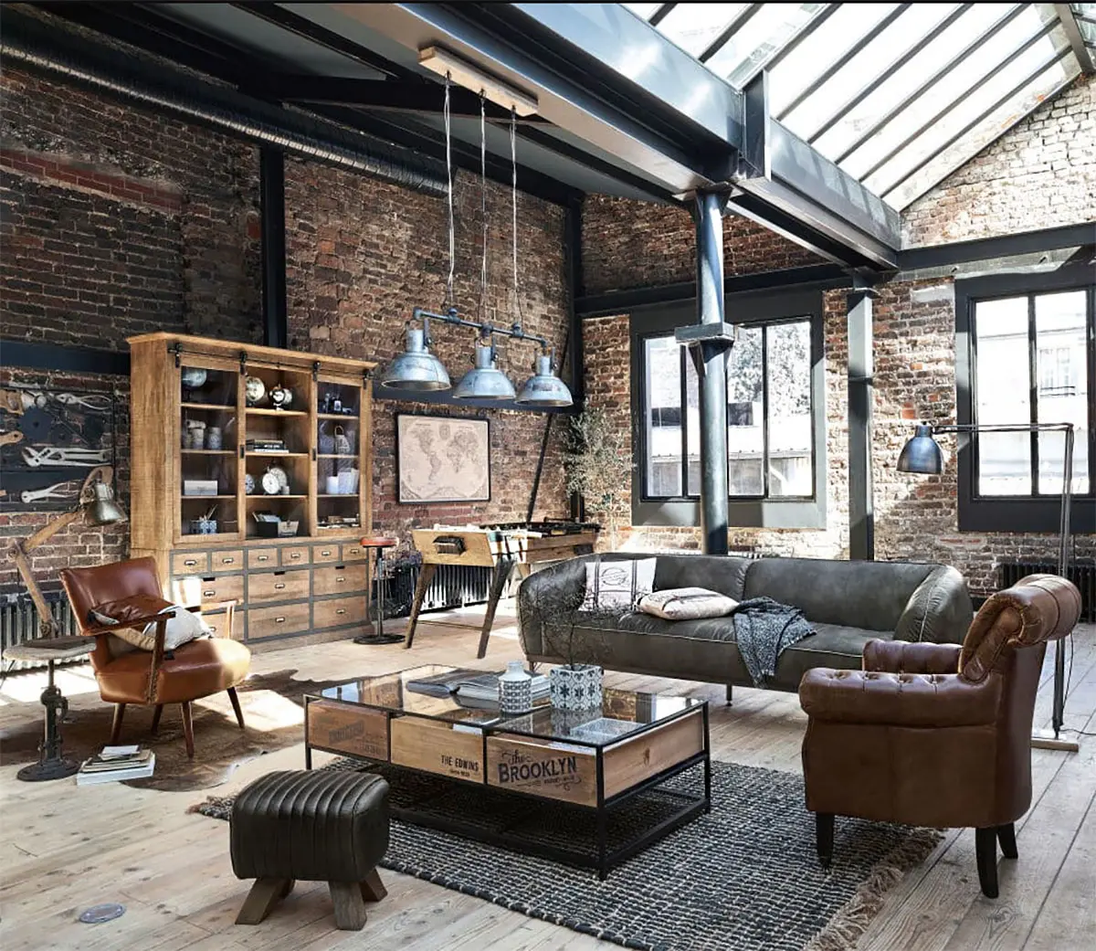 El estilo industrial en el diseño de muebles