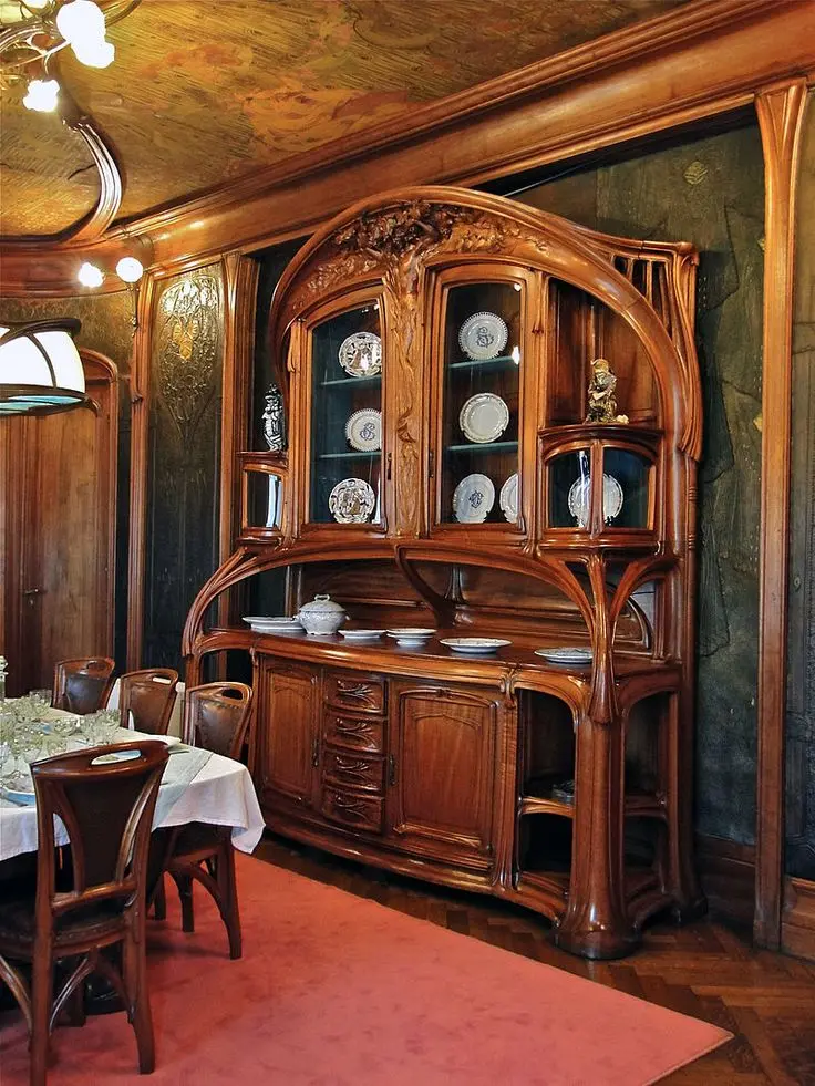 Muebles antiguos estilo Art Nouveau