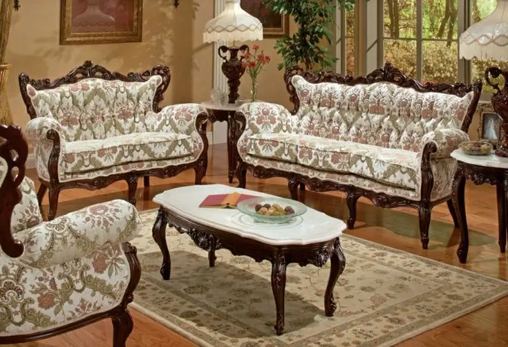 Muebles antiguos estilo victoriano