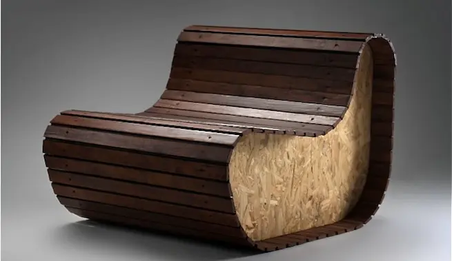 Muebles estilo sostenible