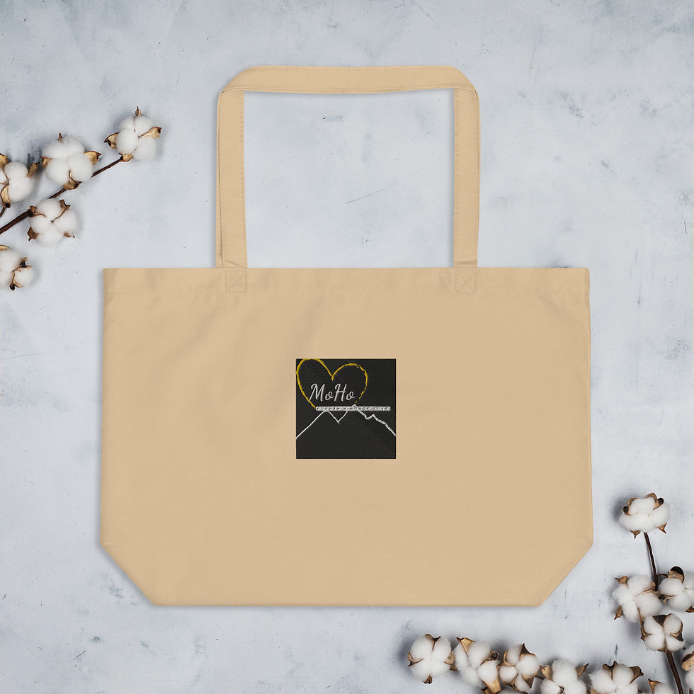 Thumbnail: MH Love Logo Large organic tote bag