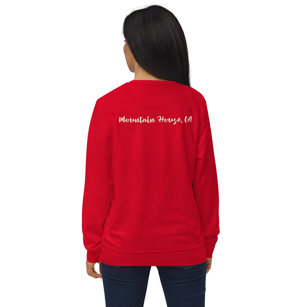 Thumbnail: The Last Shall Be First Unisex organic sweatshirt