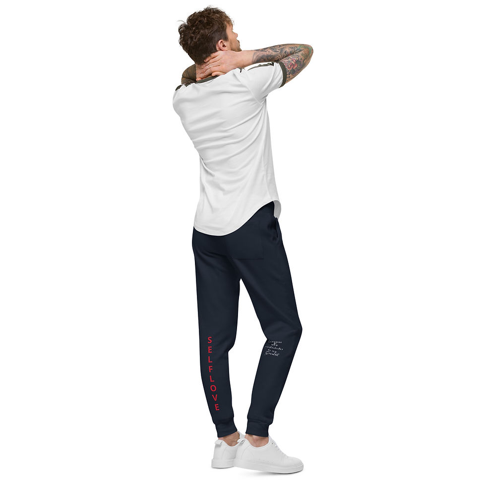 Thumbnail: Cherry Love Bomb Men's fleece sweatpants