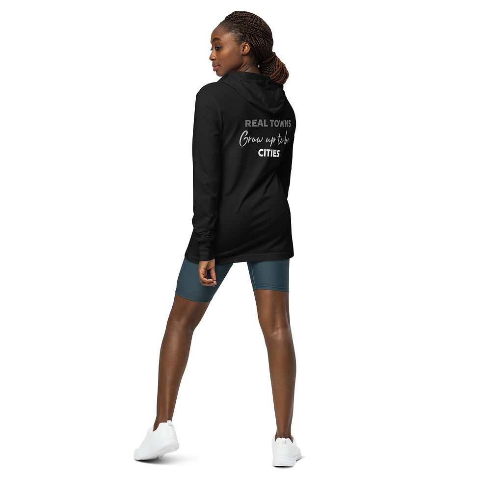 Thumbnail: City Road Unisex Hooded long-sleeve tee