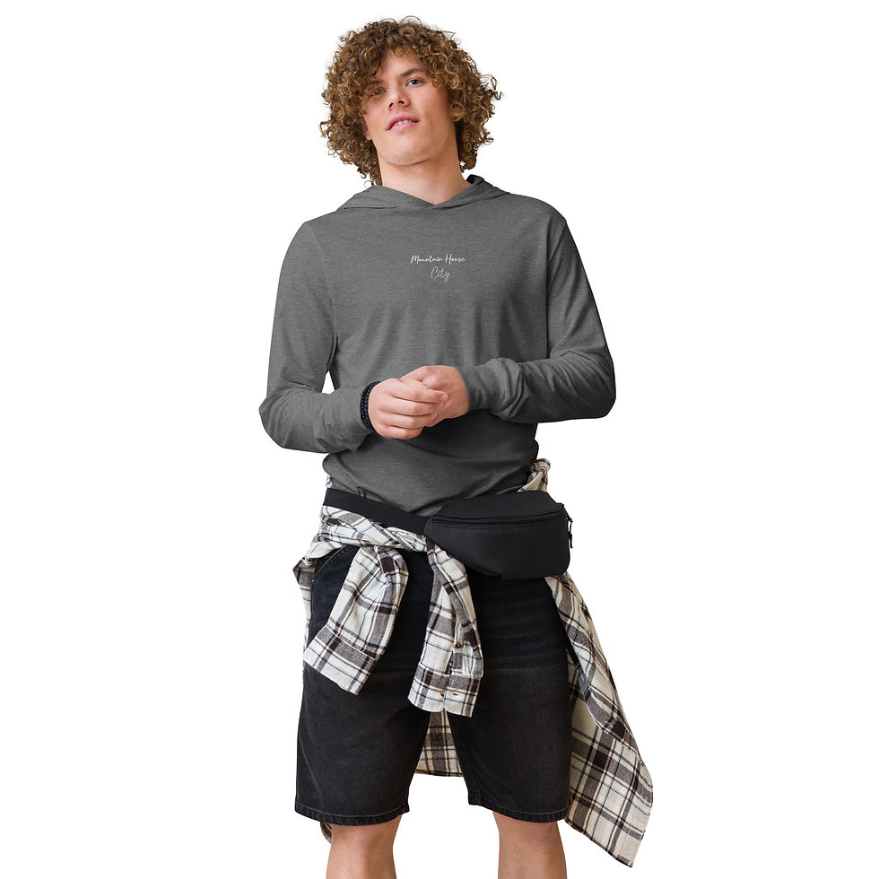 Thumbnail: City Road Unisex Hooded long-sleeve tee