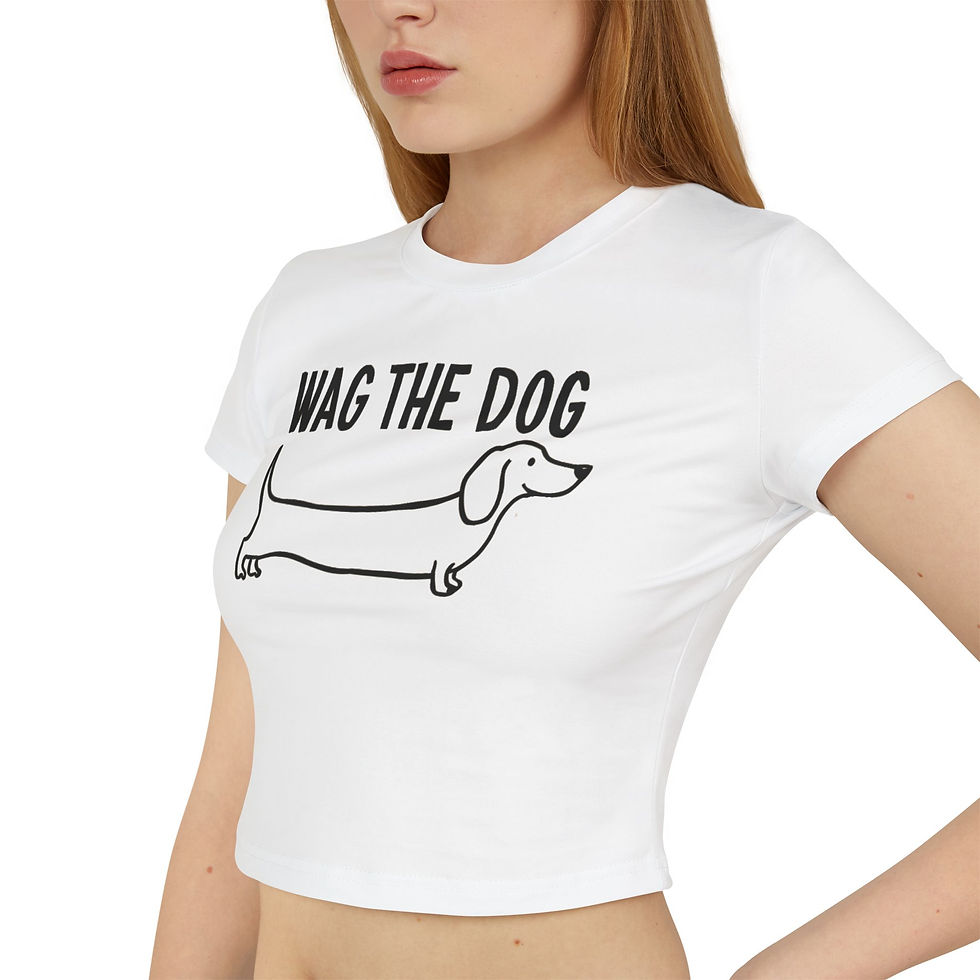 Thumbnail: WAG THE DOG - Original - Women's Baby Tee
