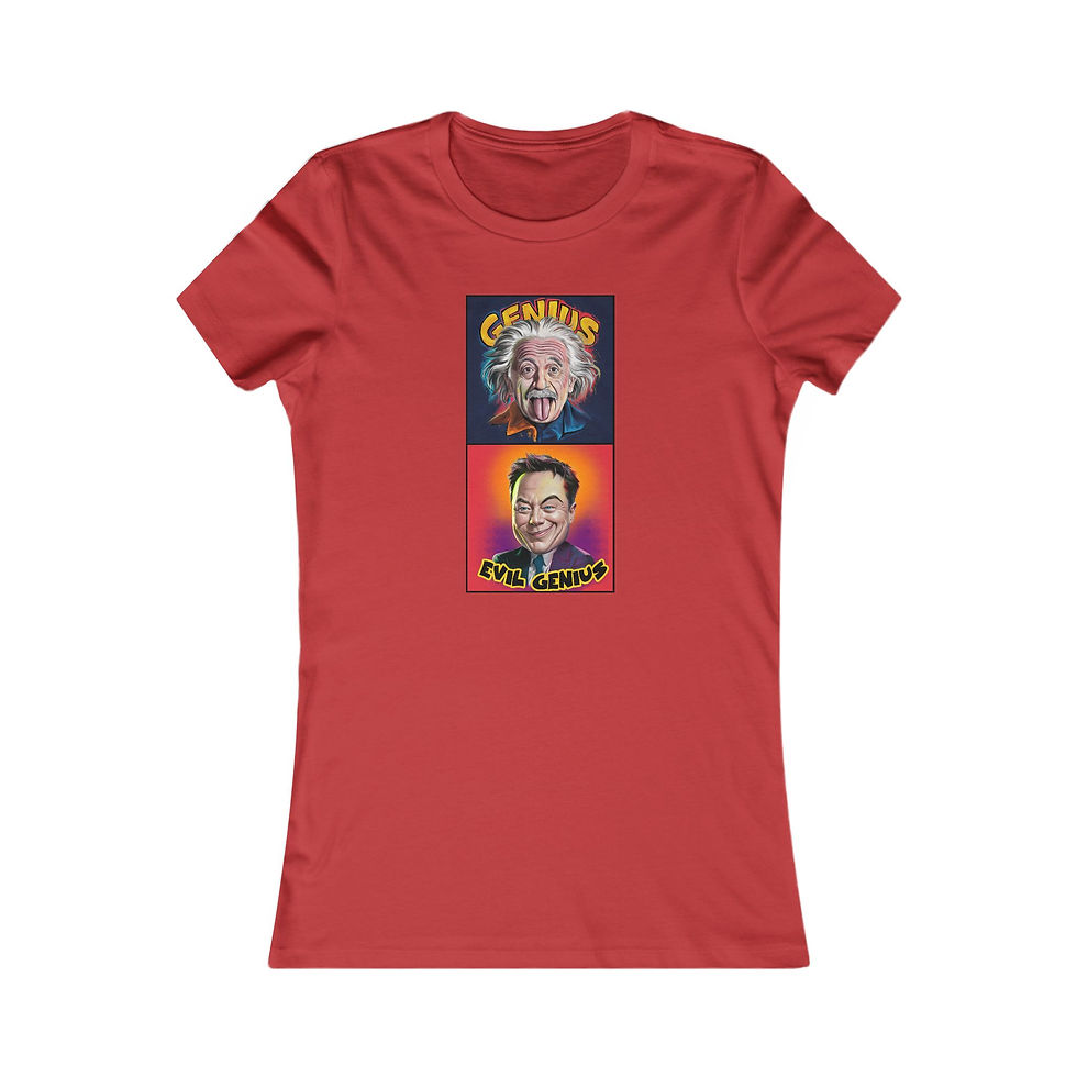 Thumbnail: REAL GENIUS - Women's Favorite Tee ($30.00 - $33.80)