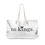 Thumbnail: NO KINGS - White Weekender Bag