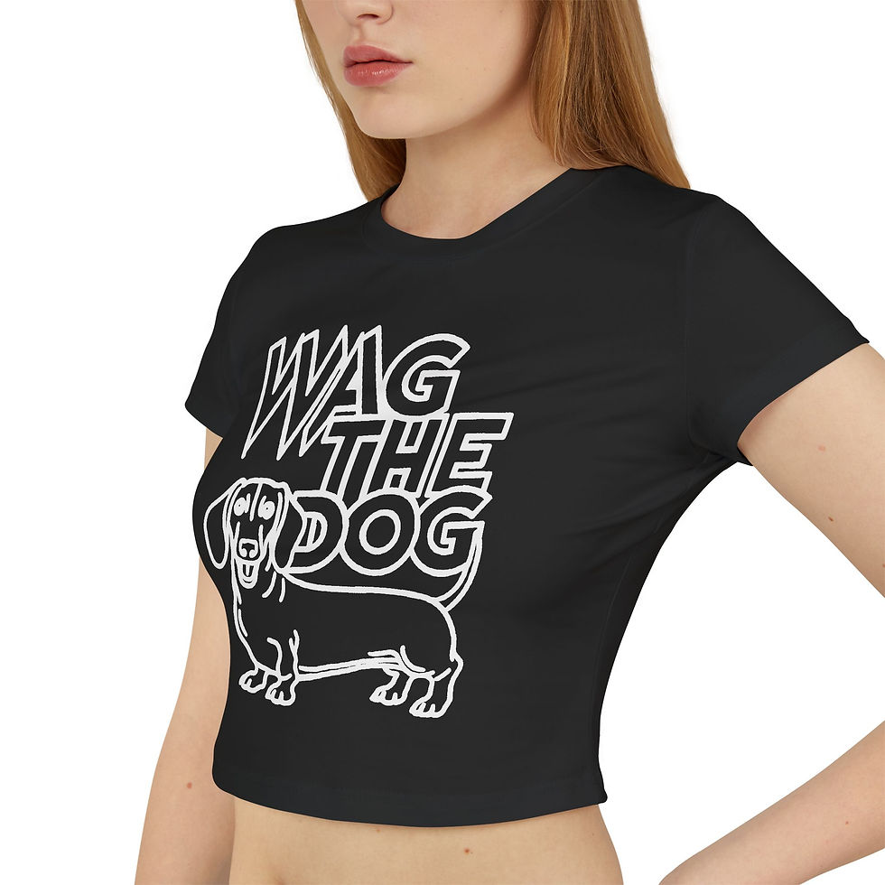 Thumbnail: WAG THE DOG - Modern - Women's Baby Tee