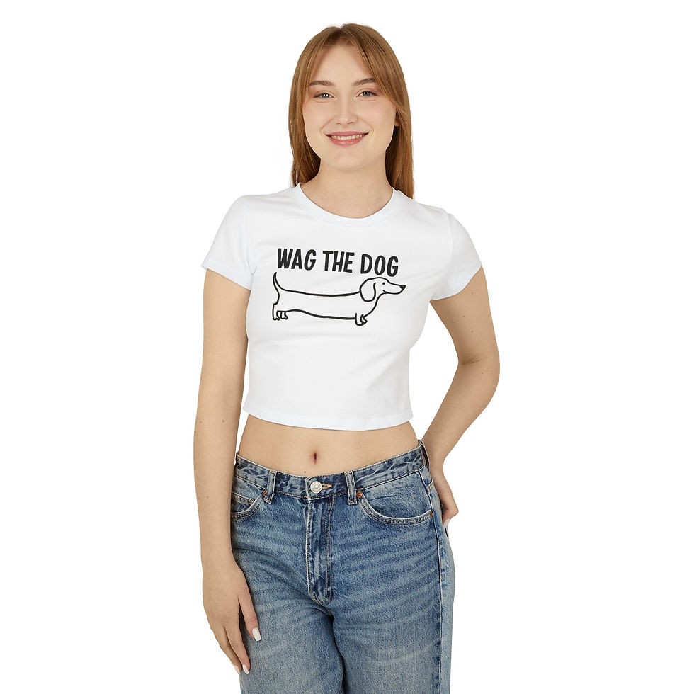 Thumbnail: WAG THE DOG - Original - Women's Baby Tee