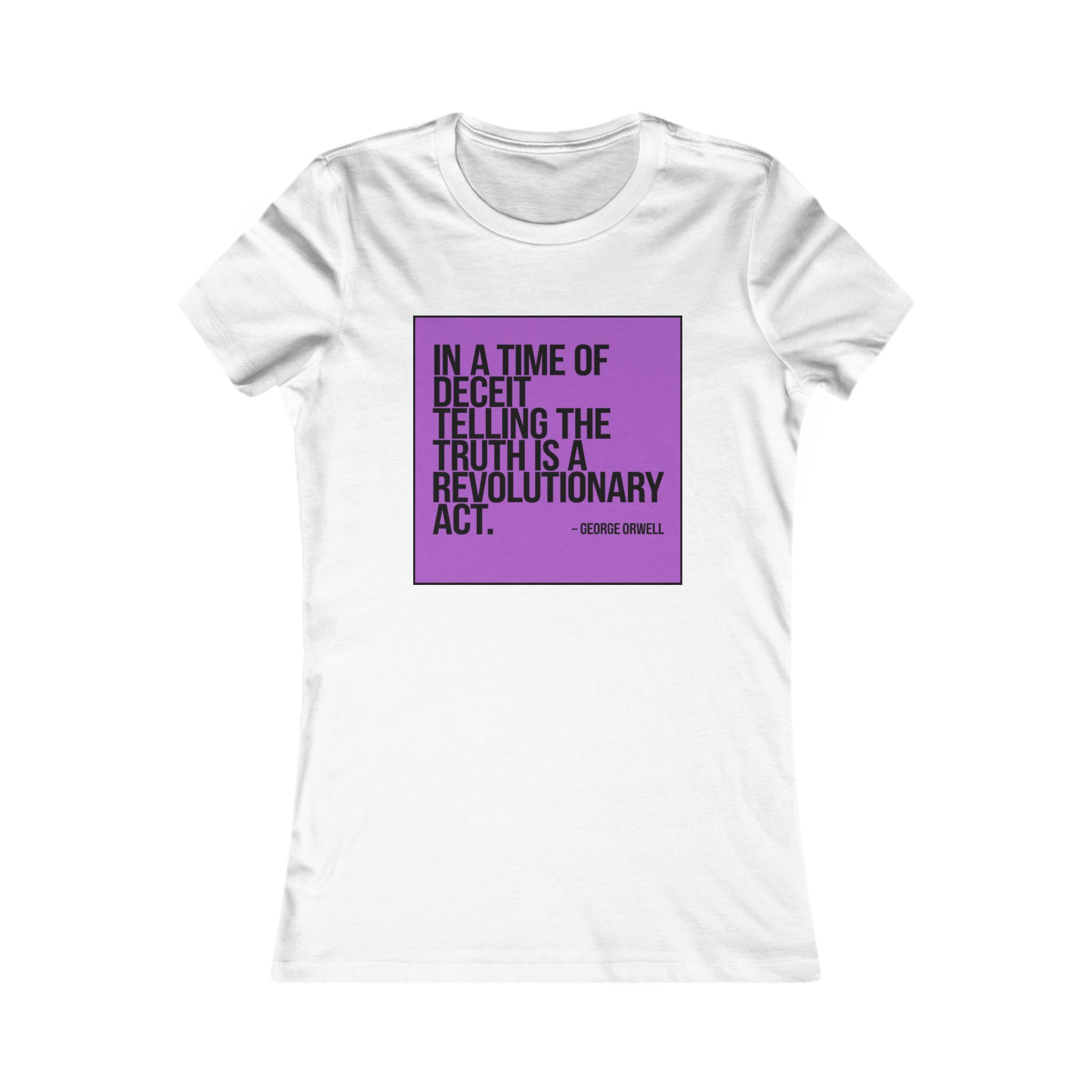 ORWELL VIOLET - Women's Favorite Tee