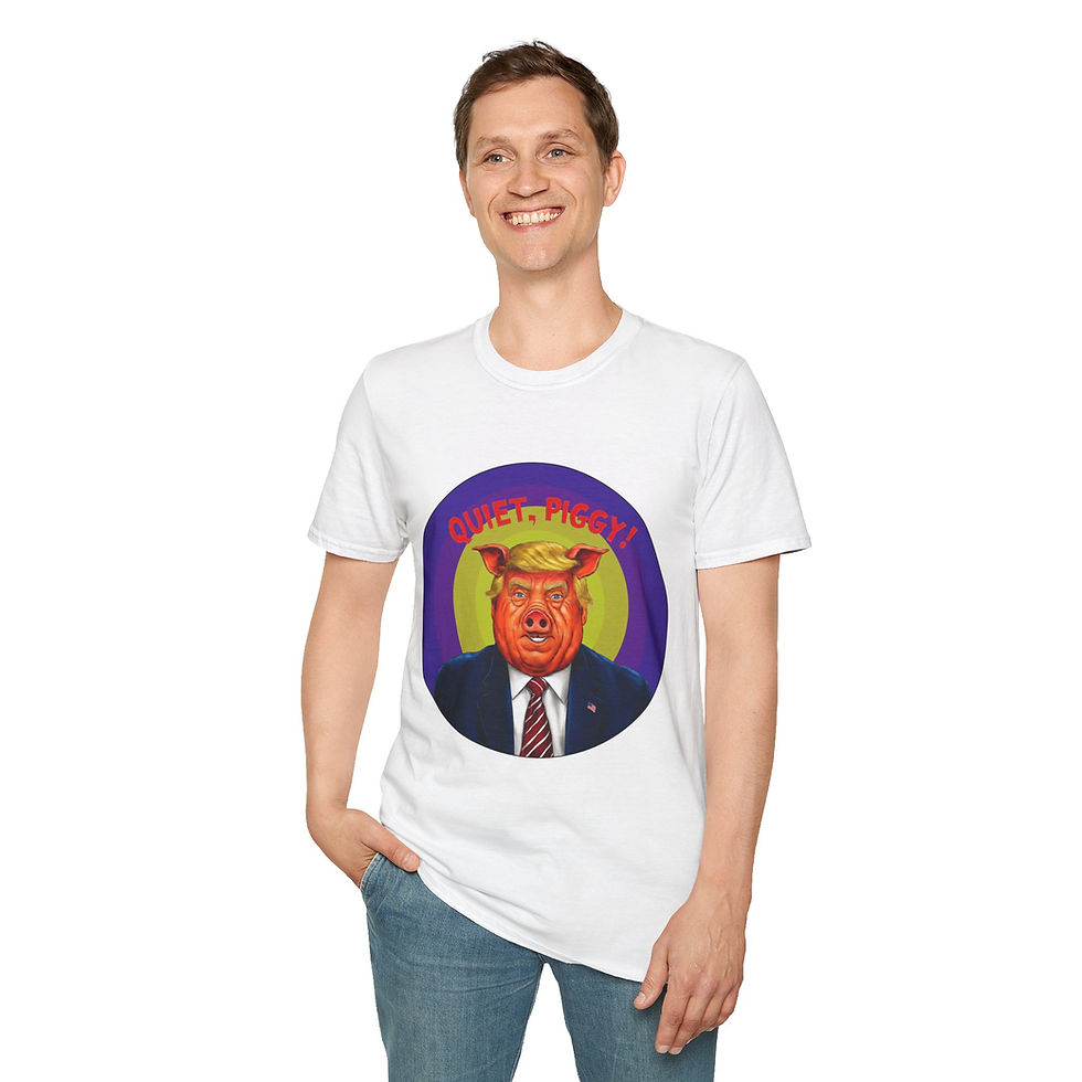 Thumbnail: SILENCE! - Unisex Softstyle T-Shirt