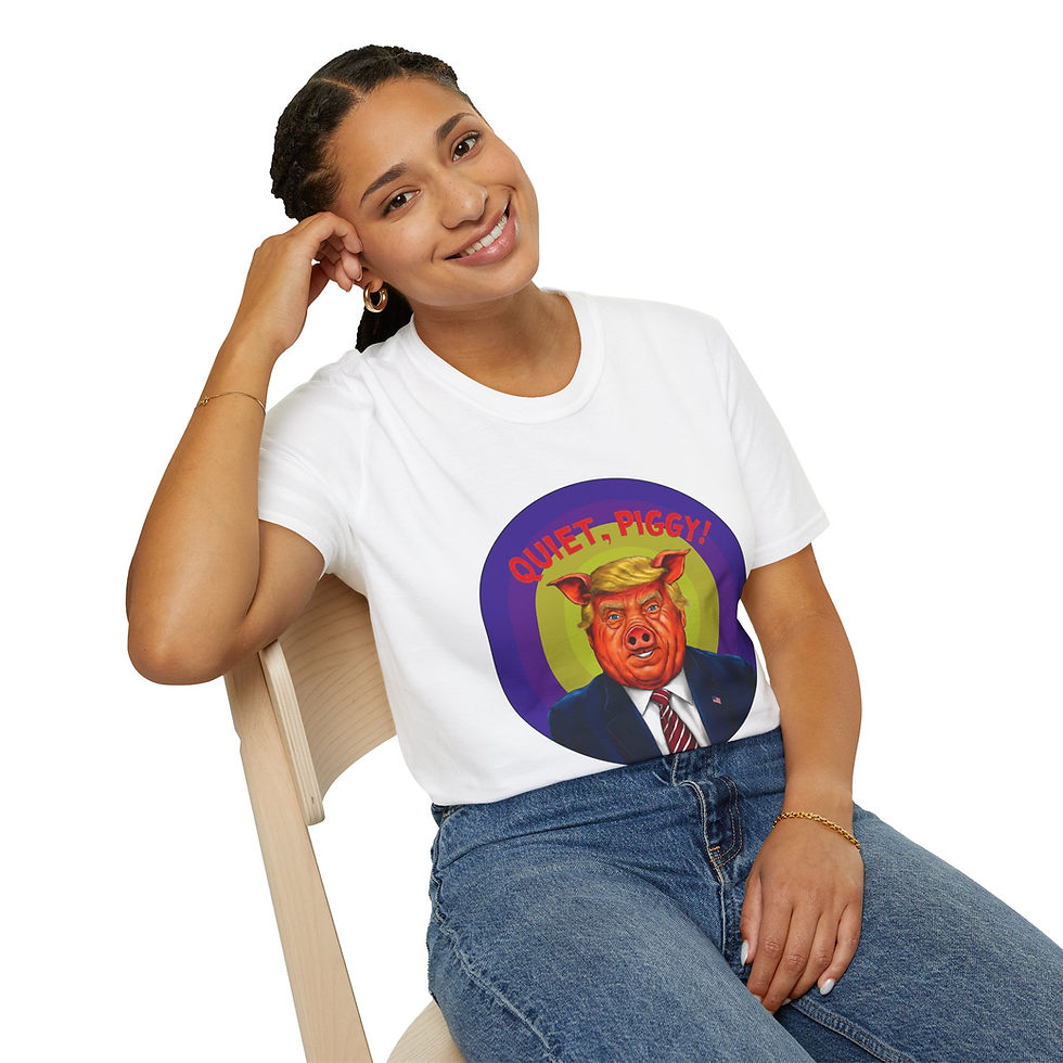 Thumbnail: SILENCE! - Unisex Softstyle T-Shirt