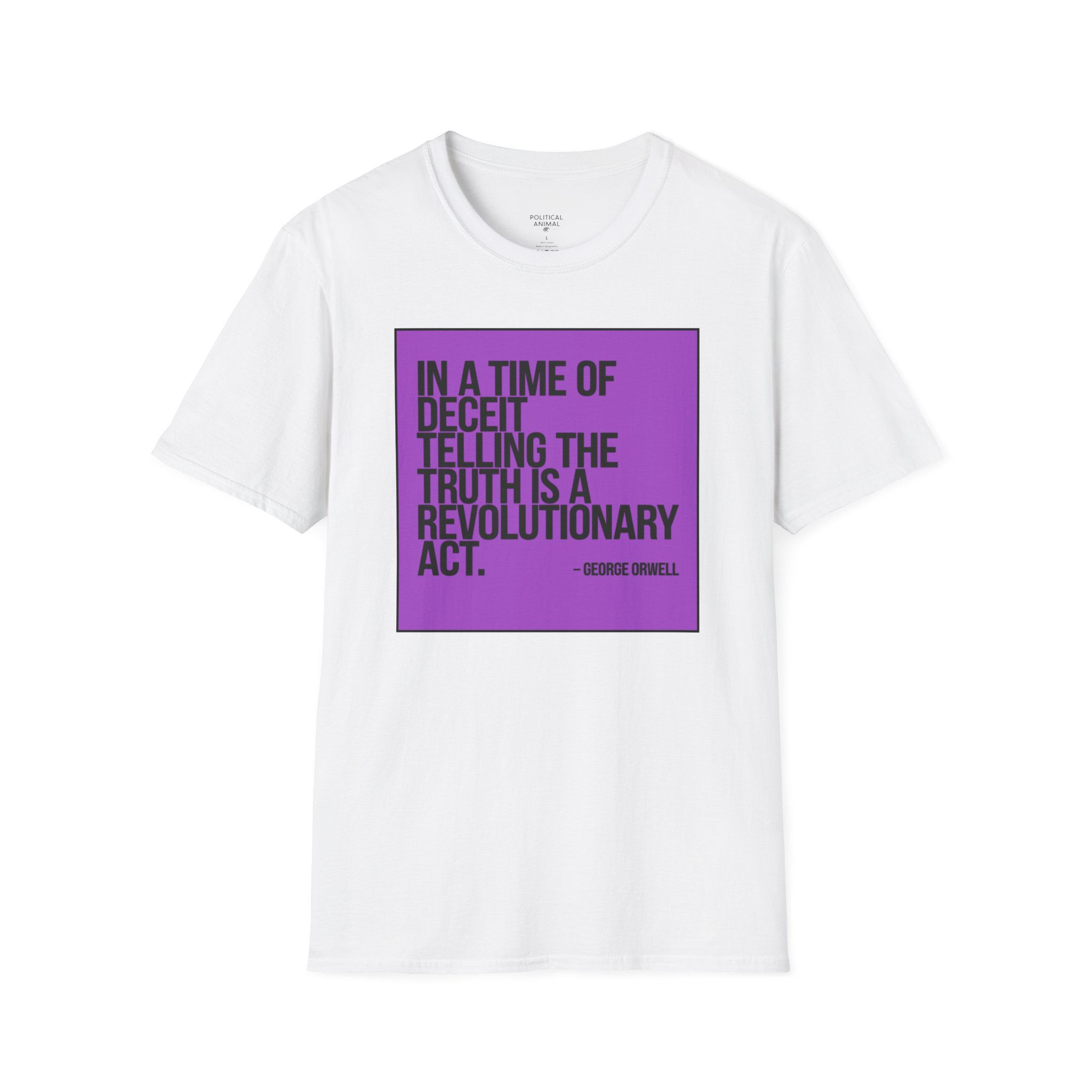 ORWELL VIOLET - Unisex Softstyle T-Shirt