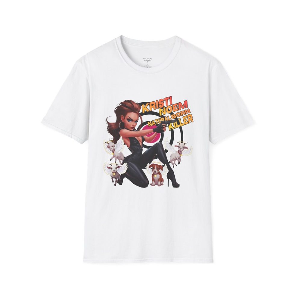 Thumbnail: NATURAL BORN KILLER - Unisex Softstyle T-Shirt ($28.00 - $38.80)