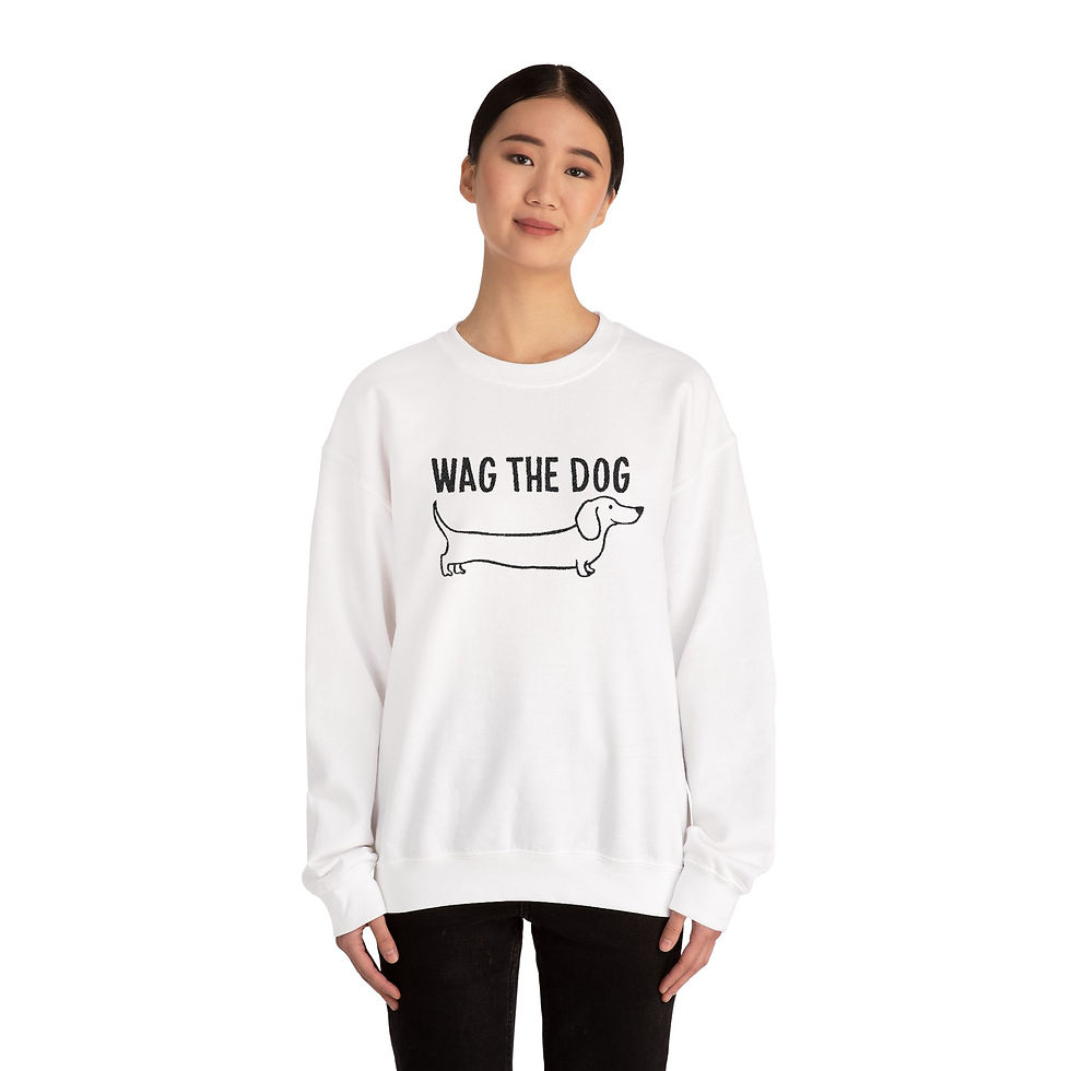 Thumbnail: WAG THE DOG - Original - Unisex Heavy Blend™ Sweatshirt ($47.96 - $59.07)