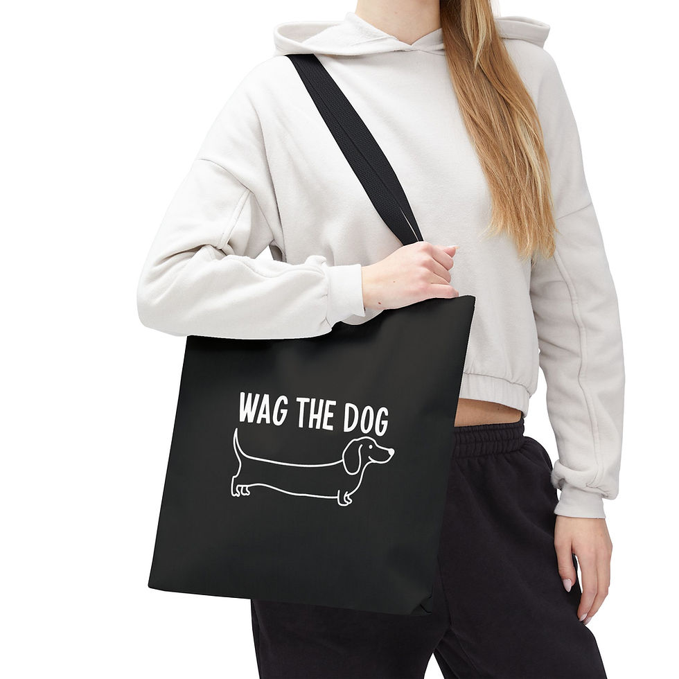 Thumbnail: WAG THE DOG - Tote Bag (AOP)