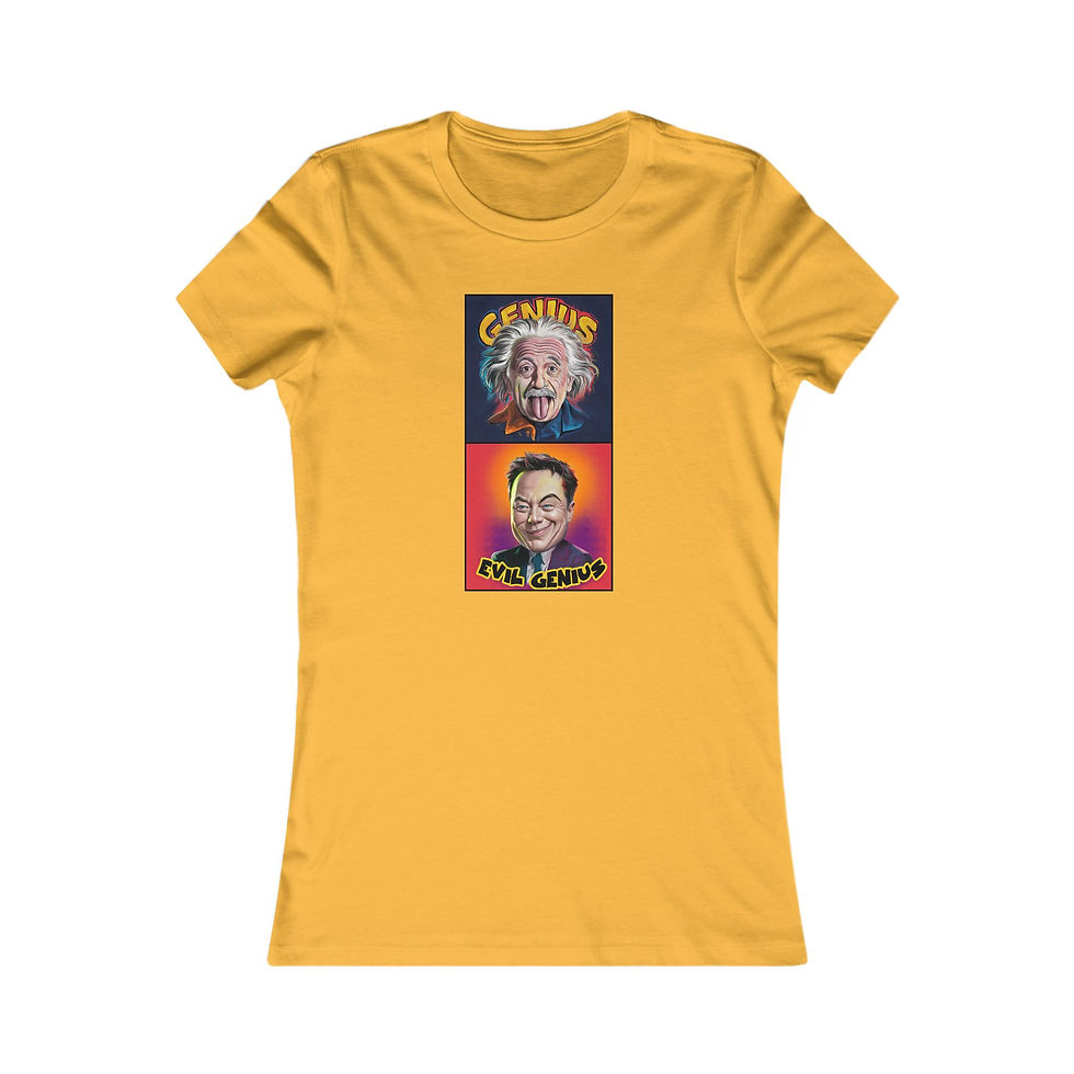 Thumbnail: REAL GENIUS - Women's Favorite Tee ($30.00 - $33.80)