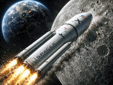 Часть ракеты SpaceX (размером с автобус) врезалась в Луну на скорости 8700 километров в час