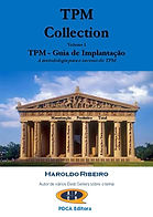 Capa livro sobre TPM; TPM - Guia de Implantação