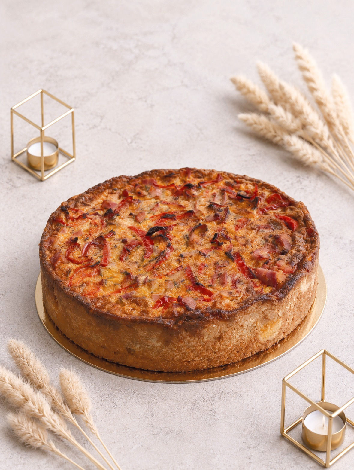 Suitsukana quiche (G,L)