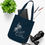 Thumbnail: "Even the Softest Voice" Collection Organic Canvas Tote Bag