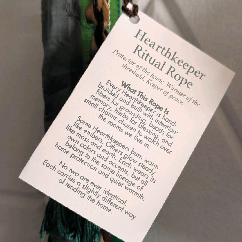 Hearthkeeper Ritual Ropes | One-of-a-Kind Home Talismans