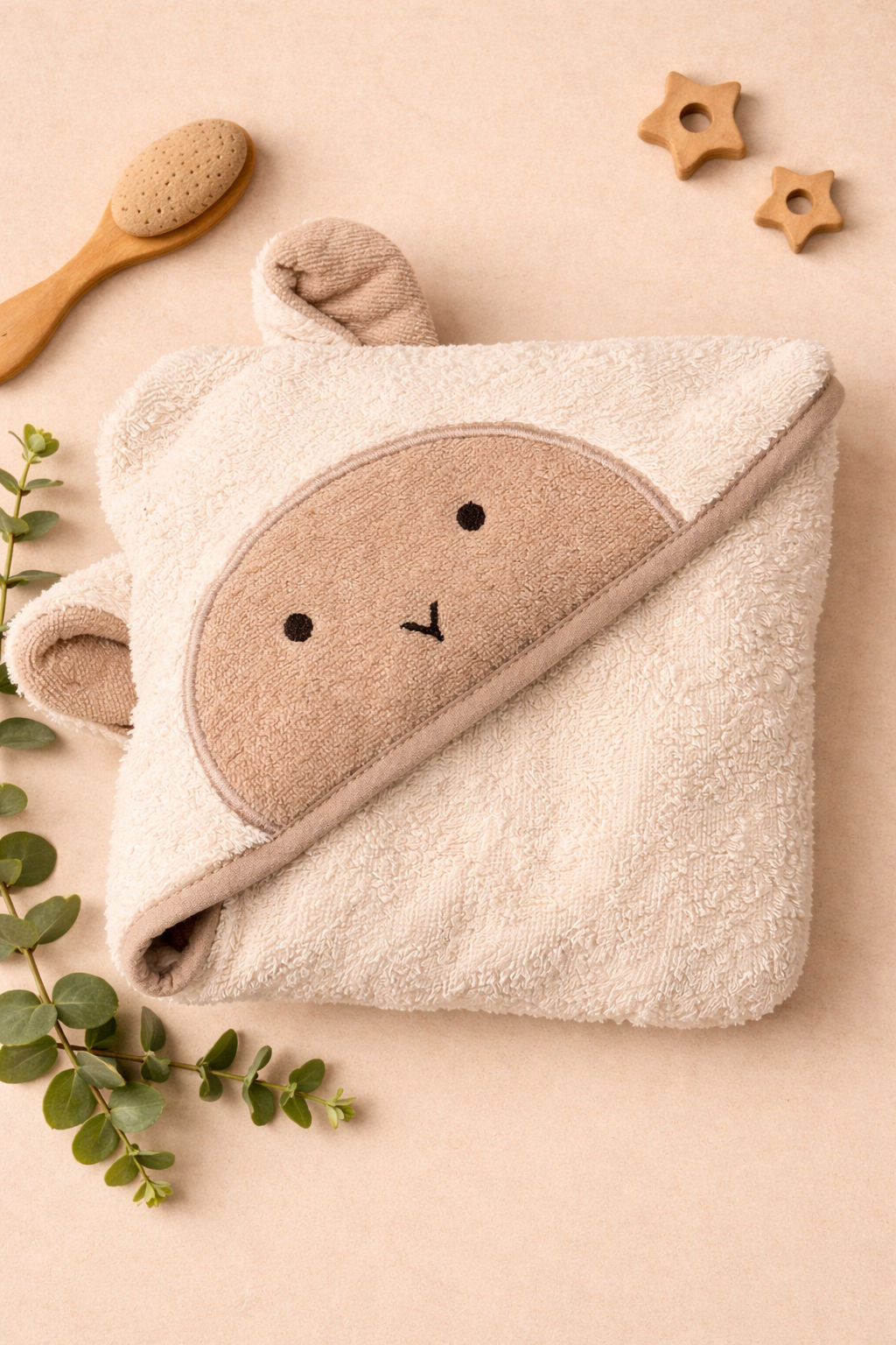 Sheep Face Hooded Towel