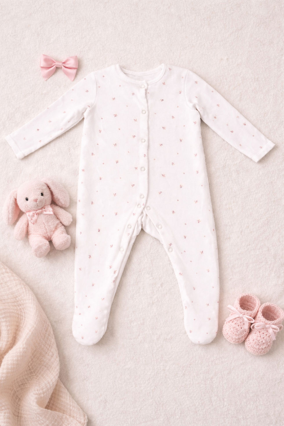 Thumbnail: 2-pack Vintage Floral Babygrows (9-12M)