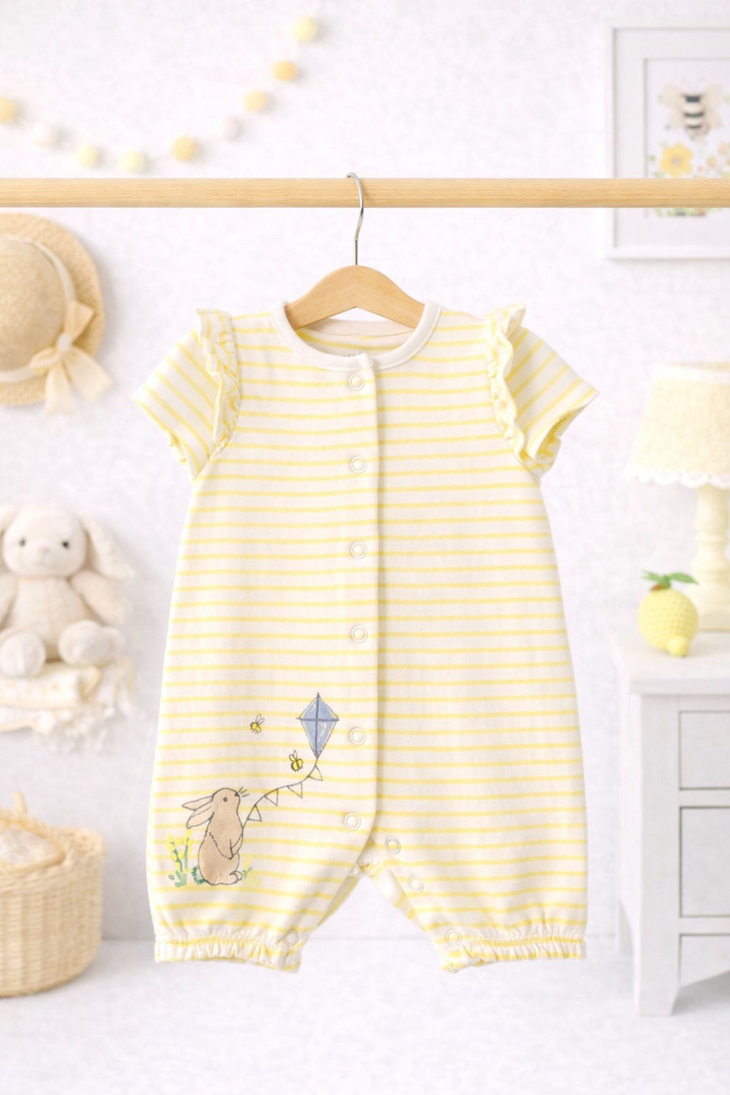 Bunny Rabbit Romper (3-6M)
