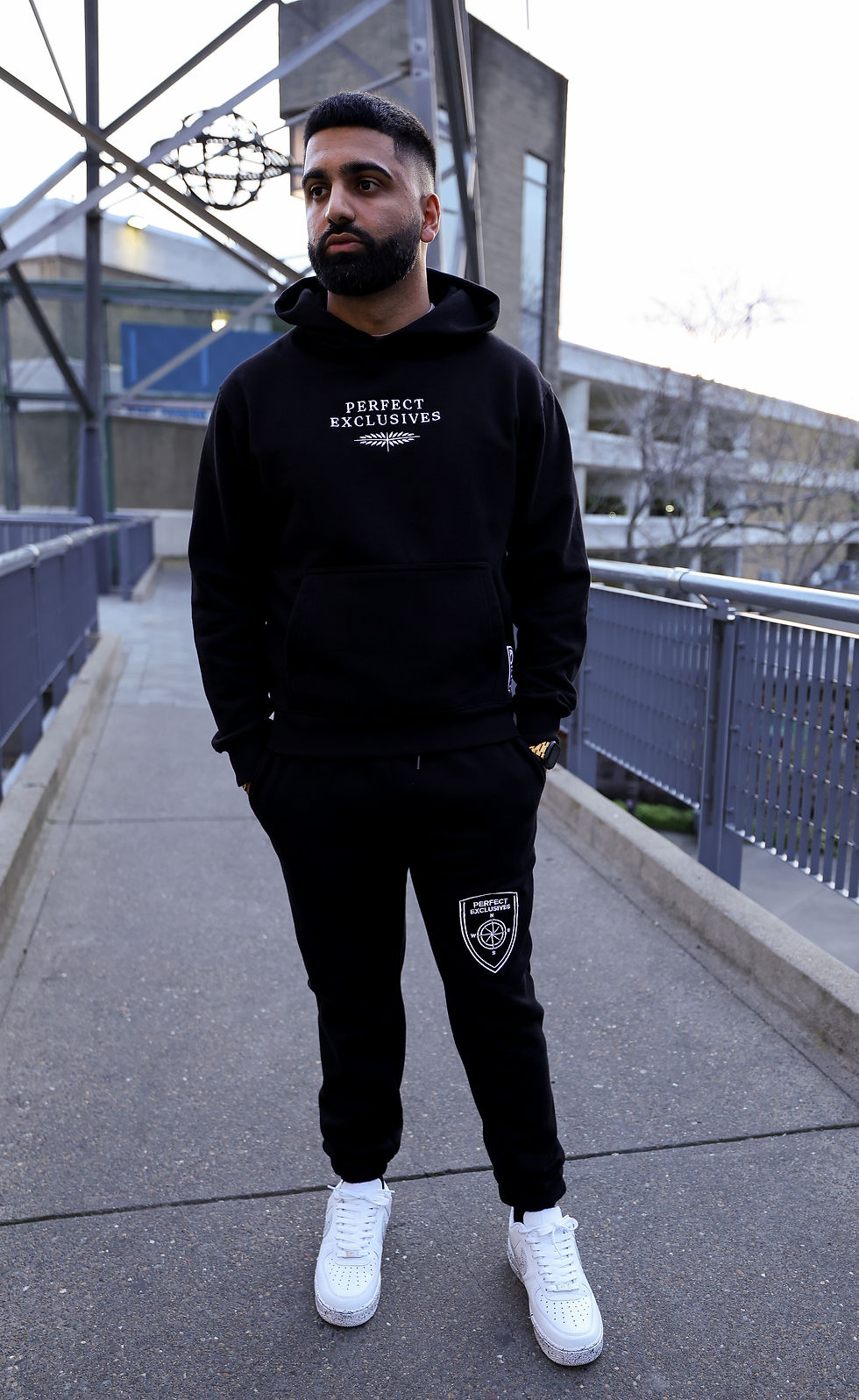 Luxury Essentials Hoodie - Black